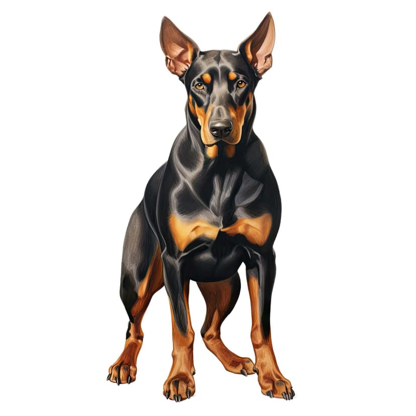 An image of a Doberman Pinscher