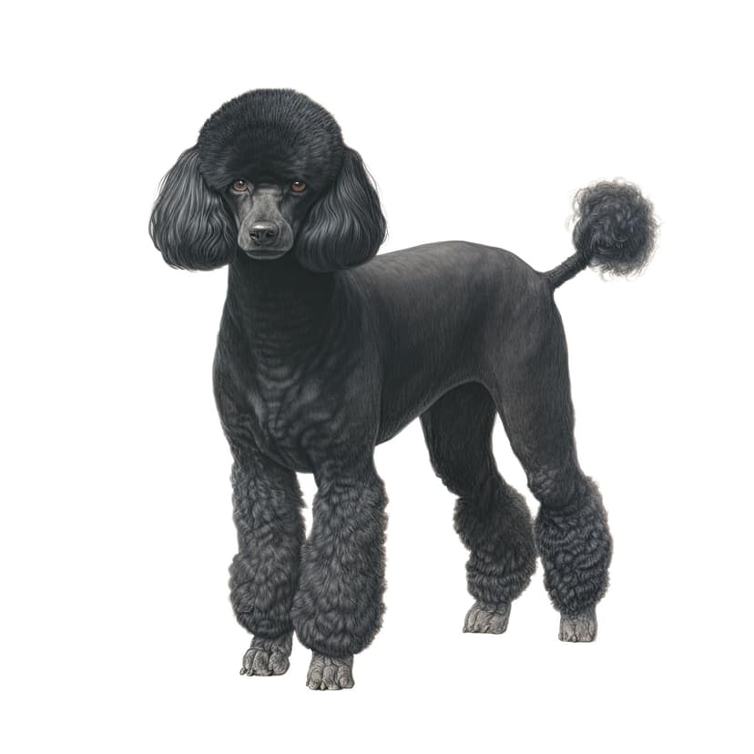 An image of a Poodle
