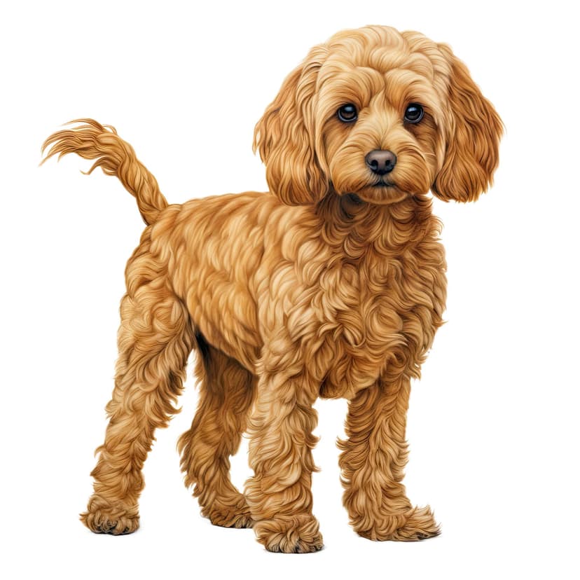 An image of a Spoodle